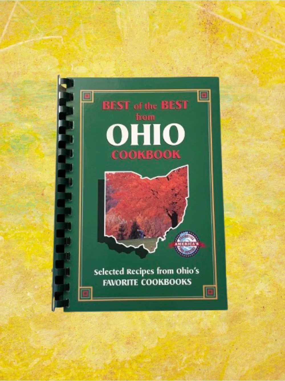 Vintage 1996 Best of The Best Ohio cookbook state recipes
